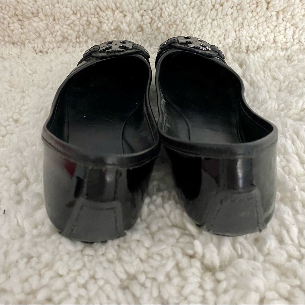 Tory Burch Aaden Black Patent Ballet Flats (Sz: 9.5) - Picture 5 of 8